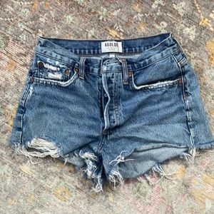 Agolde Parker Vintage Short medium wash